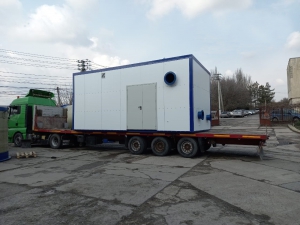 Новая отгрузка заказчику комплектной насосной станции водоснабжения SAMITECH в блок-контейнере