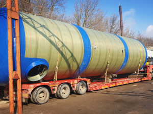 Пожарные резервуары Samitech отправляются в составе очередной отгрузки заказчикам в Анапу и Новороссийск