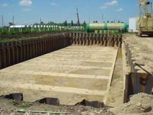 Резервуарный парк пожарного запаса воды в г. Армавире
